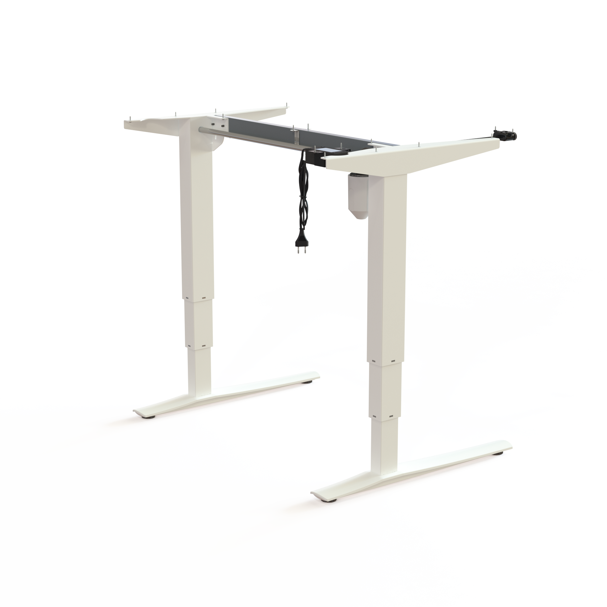 Electric Desk Frame | Width 092 cm | White